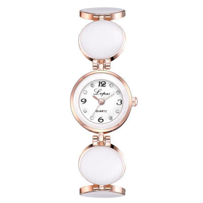 

Hot Fashion Watches Women Round Stringed Strap Simple Watch Quartz Wristwatch Casual Clocks Gift Relogios Feminino 6 Color