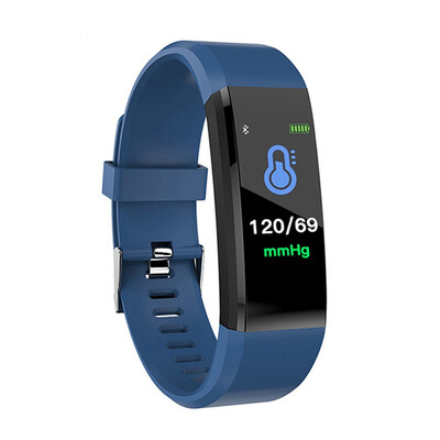 

Fashion New ID115 Plus Color Screen Waterproof Activity Fitness Tracker with Blood Pressure Heart Rate Monitor