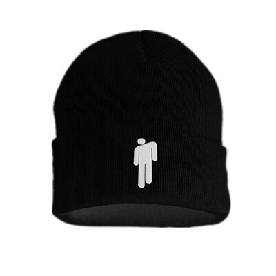 

Unisex Women Men Billie Eilish Beanie Stickman 5 Color Knit Hat Bonnet 2019