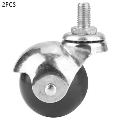 

Greensen 2pcs 2 Inch Ball Casters Roller Wheel Swivel Caster for Furniture Trolley Chair