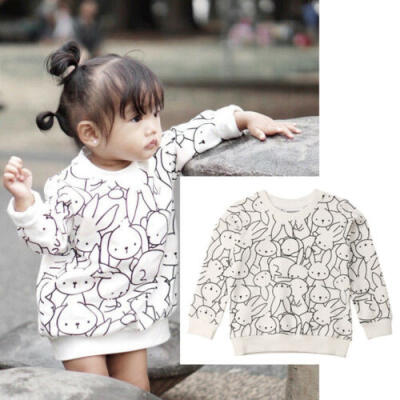 

Easter Toddler Kid Baby Girl Boy Bunny Rabbit Top T-shirt Sweatshirts Clothes