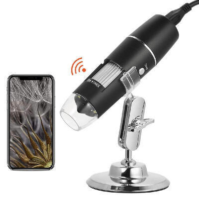 

1000X Magnification USB Digital Microscope with Stand Magnifier with 8-LED Light Magnifier for iOSAndroid