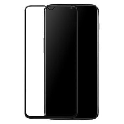

Original OnePlus 6T 3D tempered glass phone protective film black