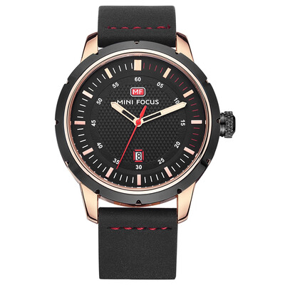 

MINI FOCUS Men Quartz Analog Date Clock Male Military Sport Wrist Watch
