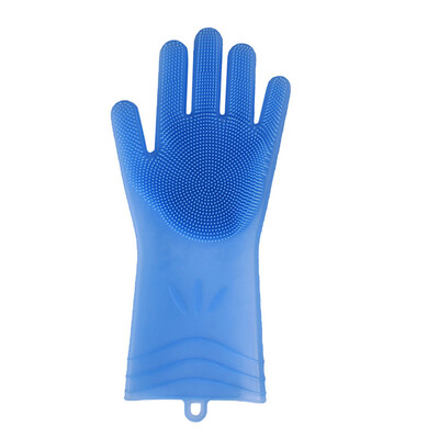 

Toponeto Magic Reusable Silicone Gloves Cleaning Brush Scrubber Gloves Heat Resistant