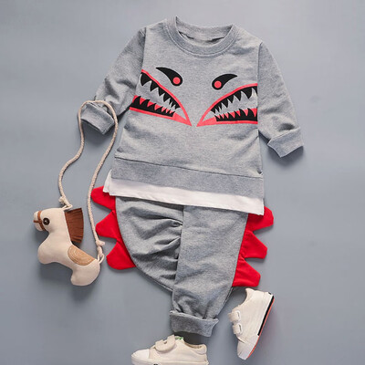 

Toldder Kids Baby Boys TopsPants cartoon Print Cartoon Outfits Clothes Set
