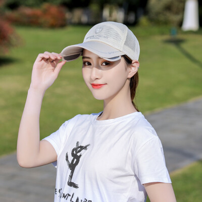 

Summer sun hat baseball cap mens&womens net hat sun hat ventilation cap cap sun hat retractable cornice cap