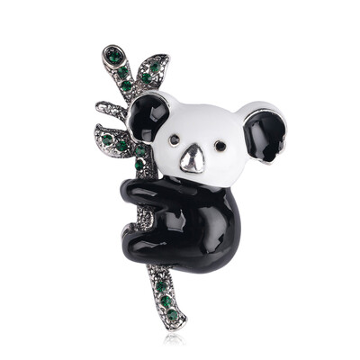 

Rhinestone Cute Puppy Crocodile Animal Brooches For Unisex Corsage All-Match Clothes Fashion Jewelry Pins