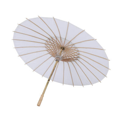 

White Paper Umbrella Wedding Favor Party Decoration Bridal Photograph Accessory Art Display paper umbrella