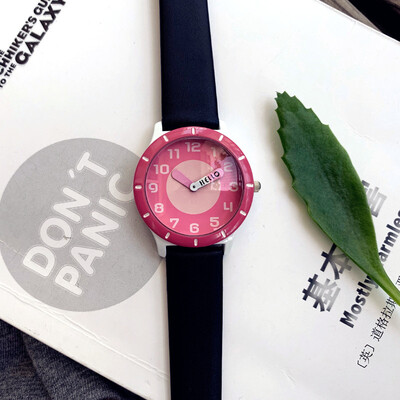 

Enmex Creative Design of Color geometric patterns colorful Girls watches&watches during the Translation of Holiday gifts