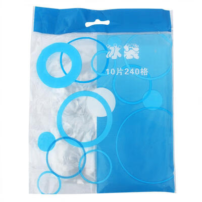 

Greensen 10 Pcs Disposable Ice Bag Icing Water Juice Making DIY Ice Cube Bag