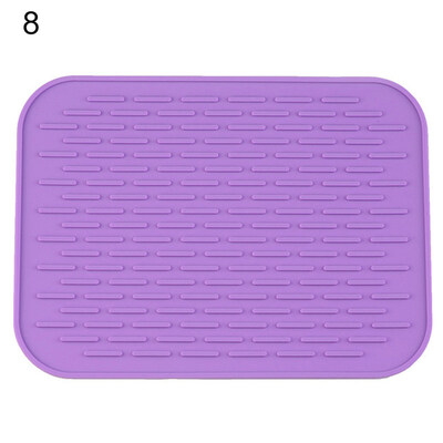 

Kitchen Silicone Heat Resistant Table Mat Non-slip Pot Pan Holder Pad Cushion