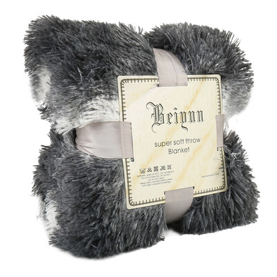 

Fashion New Fleece Blanket Faux Fur Throw Sofa Bed Sheets Mink Super Soft Warm Blanket