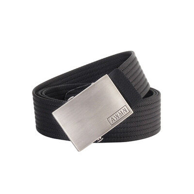 

High quality Nylon belt fashion trend Alloy soomth buckle Men belt Thicken Nylon Men outdoor casual cowboy pants belt
