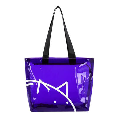 

Women Shoulder Messenger Bag Transparent PVC Clutch Casual Zip Jelly Bags