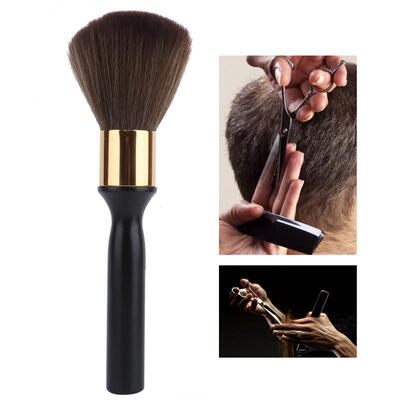 

Greensen Barber Cleaning Hairbrush Soft Hair Sweep Brush Neck Face Duster Hairdressing Brush