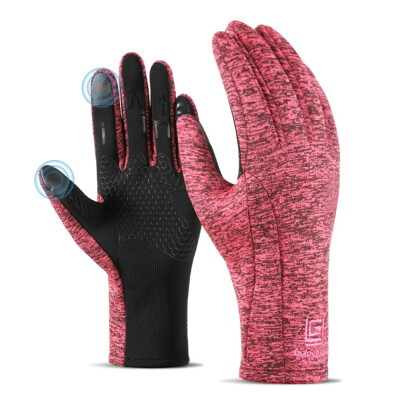 

Winter Warm Gloves Men Women Touchscreen Gloves Rainproof Skiing Gloves with Warm Lining For Skiing Fishing Camping Hiking Mountai