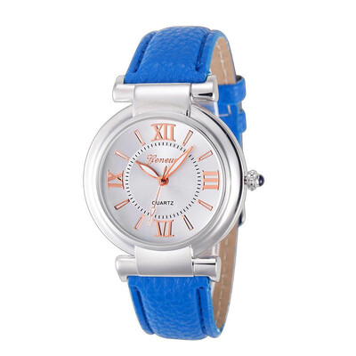 

207 Geneva belt watch Roman digital fashion decoration simple quartz watch