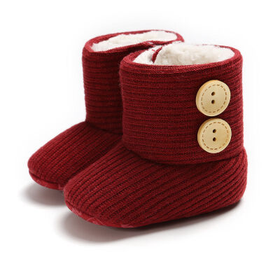 

Newborn Baby Shoes bebe Girl Boy Winter Warm Boots Kids Toddler Infant Fashion Moccs Princess Shoes for New born 0-18 Month