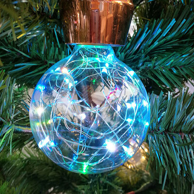 

Tailored Christmas LED Light Bulb E27 Starry Fairy String Xmas Party Lamp Bulb Decor Blue