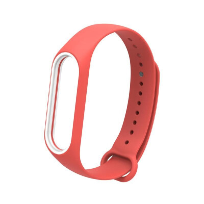 

Replacement Wrist Strap for Xiao-Mi Band 34 General TPU Wristband With reinforcement-ring Green