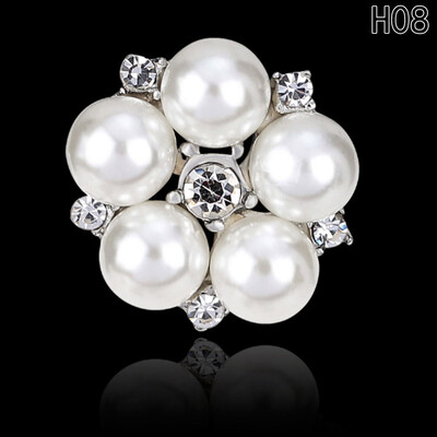 

Usable Imitation Brooch Pearl Rhinestone pins Charm Pearl Pins Pearl Brooch Gift Brooches Rhinestone