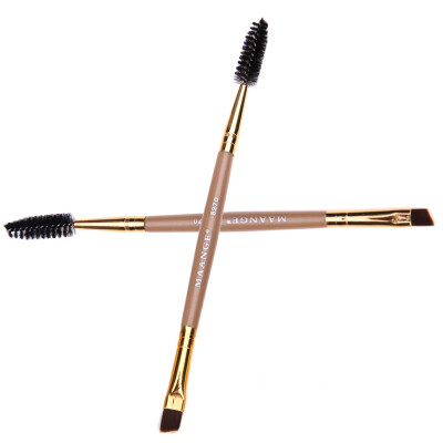 

Double Head Eyebrow Brush Comb Eyeshadow Powder Eyeliner Makeup Brush Tool