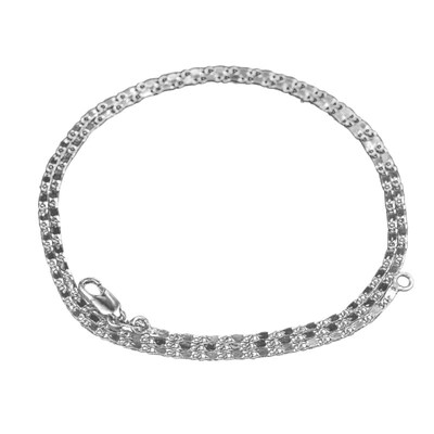 

16-30 inch 2mm Cool Women Men Flat Link Chain Necklace Fashion Jewelry Accessory