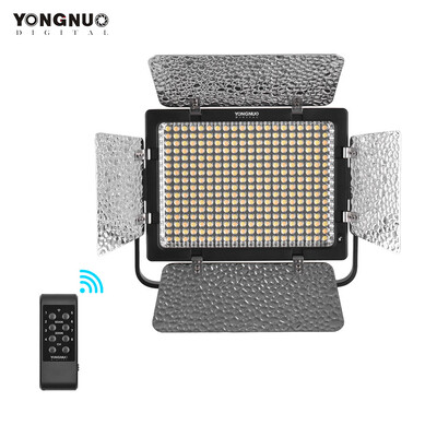 

YONGNUO YN320 Professional On-Camera Bi-Color Dimmable LED Video Light APP Control 3200K5500K CRI95 with U-type Bracket Stand fo