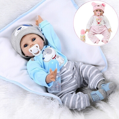 

26cm55cm Lifelike Newborn Silicone Vinyl Reborn Gift Baby Doll Handmade Reborn Dolls