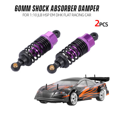 

4pcs Shock Absorber Damper 60mm RC Car Parts for 110 JLB HSP EM DHK HPI Flat Car RC Racing Car