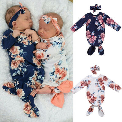 

0-18Months Infant Baby Swaddle Blanket Baby Sleeping Swaddle Muslin Wrap Headband