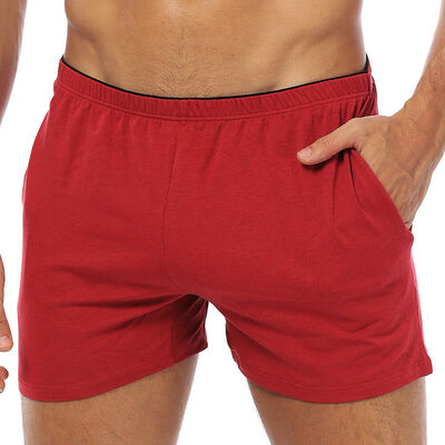 

Fashion Breathable Men Shorts Cotton Gym Sports Running Sleep Casual Short Pants