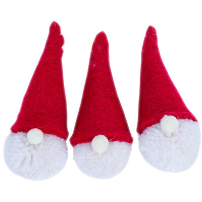 

Set Christmas Decoration Wool Felt Forest Old Man Pendant Rudolph Doll Christmas Tree Hanging Accessories
