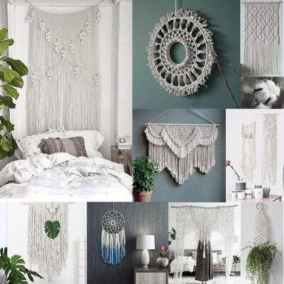 

JPGIF 1mm x 220m Macrame Cotton Cord for Wall Hanging Dream Catcher