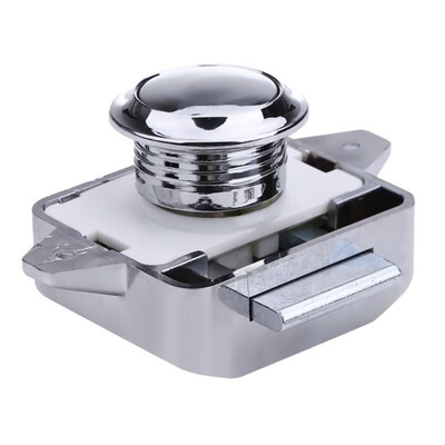

Large Push Lock Button Catch Lock Cupboard Door Knob Camper Caravan Motorho