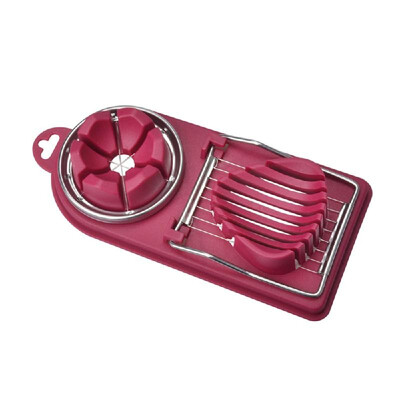 

2 in 1 Egg Slicer with Stainless Steel Wires Multi Purpose Slicer