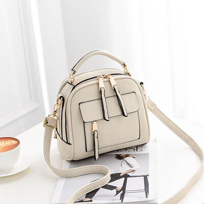 

On the new womens fashion Korean version of the girl texture 100-lap lady slanted one-shoulder bag simple