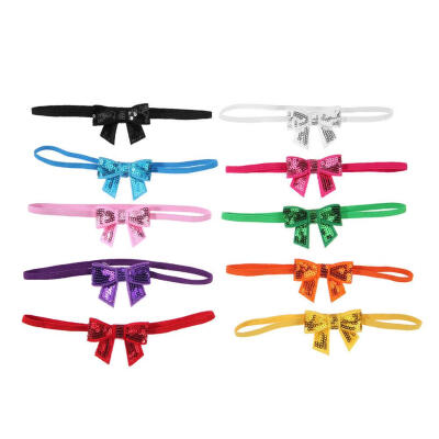 

10pcs Baby Girls Hairband Bowknot Kids Headband Children Elastic Accessory