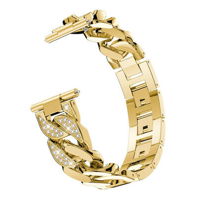 

Single Row Alloy Crystal Wristband Watch Strap for Samsung Galaxy 46mm