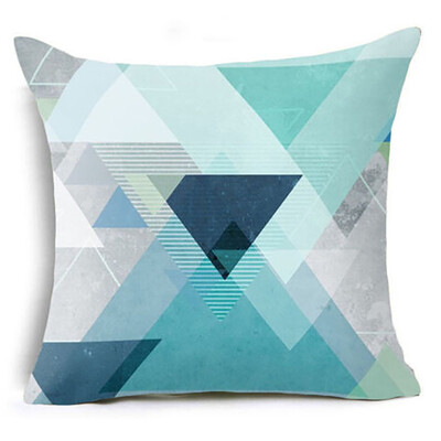 

JPGIF Geometric Pillow Case Waist Cushion Cover Sofa Home Decor