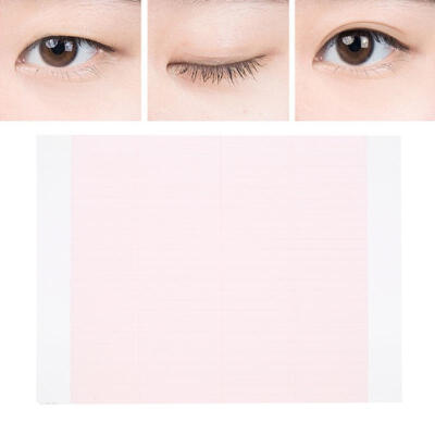 

Greensen 52pcs Eyes Stickers Invisible Double Eyelid Tape Natural Eye Cosmetic Makeup Tools Pink