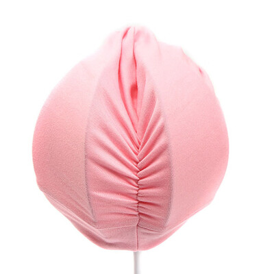 

12 Colors Kids Girls Baby Toddler Turban Knotted Bow Hat Cap Headband Hair Band Head wear