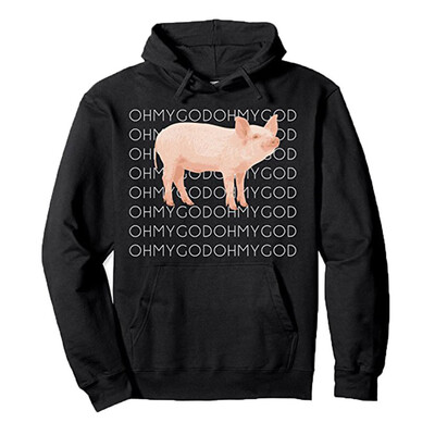 

Starmoon Womens Print Color Letter Pullover Long Sleeves Sweatshirt