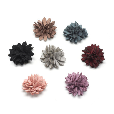 

Handmade Imitation Leather Woven Costume Accessories Flower Mixed Color 2526x1115mm