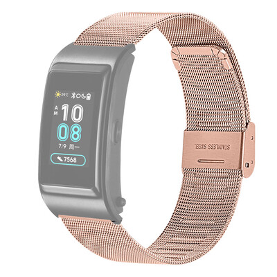 

〖Follure〗Replacement Stainless Steel Mesh Belt Wristband Strap For Huawei B5 Smart Watch