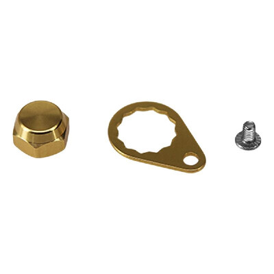 

Fishing Reel Locking Plate Screw Nut Cap Bearing Cover DIY Fishing Reel Handle Accessory Compatible with LeftRight Shimano Baitca