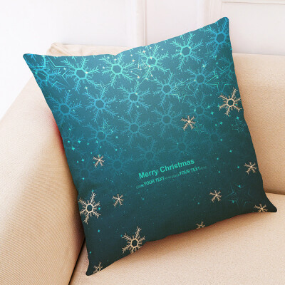 

Tailored Christmas Home Decor Cushion Cover Graffi Style Throw Pillowcase Pillow Covers