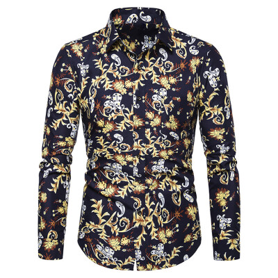 

Tailored Summer Mens Leisure Long sleeves Mens Comfortable Leisure Shirt Tops