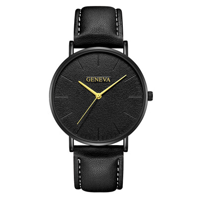 

Cheap Fashion Casual Women Students Minimalist Trend Temperament Art Design Small Dial leather Couple Watches